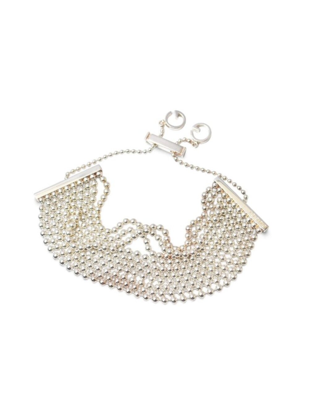 Gucci Bracelet Ball Chain Silver